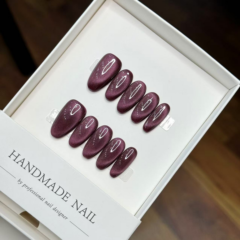 Handmade custom nail art wears nail flashes and high-quality fake nails(16154)