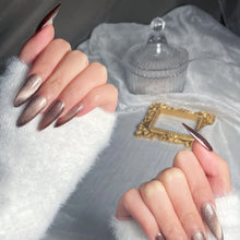Load image into Gallery viewer, Handmade custom nail art wears nail flashes and high-quality fake nails(16133)