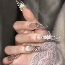 Load image into Gallery viewer, Handmade custom nail art wears nail flashes and high-quality fake nails（241365）