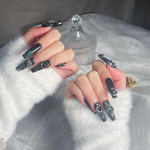 Load image into Gallery viewer, Handmade custom nail art wears nail flashes and high-quality fake nails(3247)