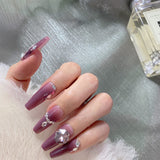 Handmade custom nail art wears nail flashes and high-quality fake nails(3270)