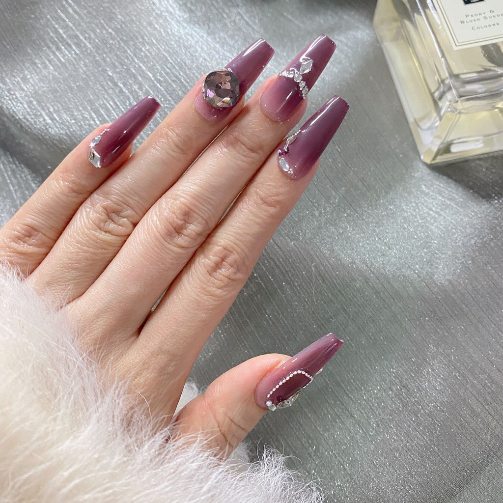 Handmade custom nail art wears nail flashes and high-quality fake nails(3270)