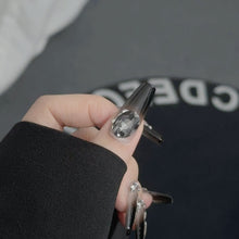 Load image into Gallery viewer, Handmade custom nail art wears nail flashes and high-quality fake nails(29406)