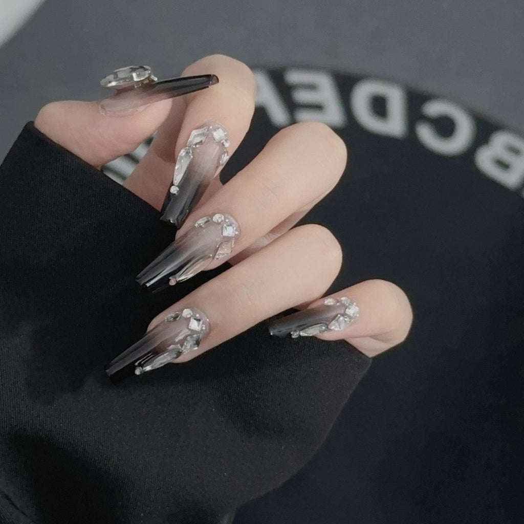 Handmade custom nail art wears nail flashes and high-quality fake nails(29406)