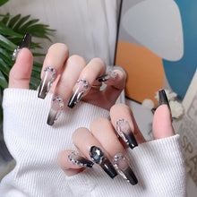 Load image into Gallery viewer, Handmade custom nail art wears nail flashes and high-quality fake nails(29406)