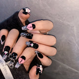 Handmade custom nail art wears nail flashes and high-quality fake nails(29272)