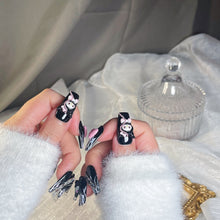 Load image into Gallery viewer, Handmade custom nail art wears nail flashes and high-quality fake nails(29272)