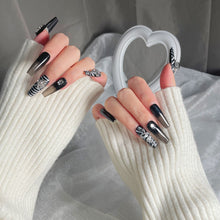 Load image into Gallery viewer, Handmade custom nail art wears nail flashes and high-quality fake nails(29347)