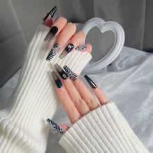 Load image into Gallery viewer, Handmade custom nail art wears nail flashes and high-quality fake nails(29347)