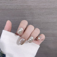 Load image into Gallery viewer, Handmade custom nail art wears nail flashes and high-quality fake nails（29397）
