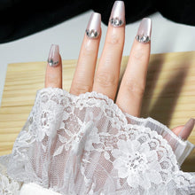 Load image into Gallery viewer, Handmade custom nail art wears nail flashes and high-quality fake nails(29493)