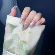 Load image into Gallery viewer, Handmade custom nail art wears nail flashes and high-quality fake nails（29485）