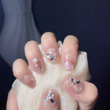 Load image into Gallery viewer, Handmade custom nail art wears nail flashes and high-quality fake nails(29483)