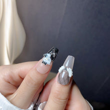 Load image into Gallery viewer, Handmade custom nail art wears nail flashes and high-quality fake nails（29474）