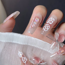 Load image into Gallery viewer, Handmade custom nail art wears nail flashes and high-quality fake nails(29472)