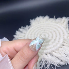 Load image into Gallery viewer, Handmade custom nail art wears nail flashes and high-quality fake nails（29468）