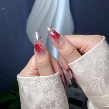 Load image into Gallery viewer, Handmade custom nail art wears nail flashes and high-quality fake nails（29467）