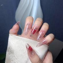 Load image into Gallery viewer, Handmade custom nail art wears nail flashes and high-quality fake nails（29467）