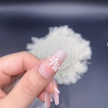 Load image into Gallery viewer, Handmade custom nail art wears nail flashes and high-quality fake nails(29466)