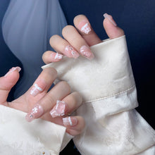 Load image into Gallery viewer, Handmade custom nail art wears nail flashes and high-quality fake nails(29460)