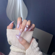 Load image into Gallery viewer, Handmade custom nail art wears nail flashes and high-quality fake nails(29450)