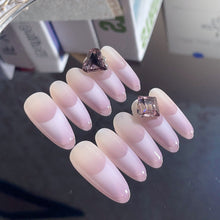 Load image into Gallery viewer, Handmade custom nail art wears nail flashes and high-quality fake nails(29450)