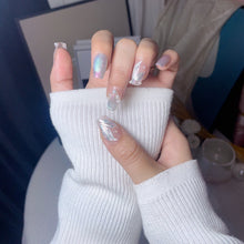Load image into Gallery viewer, Handmade custom nail art wears nail flashes and high-quality fake nails(29436)