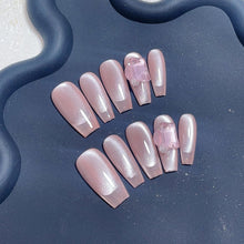 Load image into Gallery viewer, Handmade custom nail art wears nail flashes and high-quality fake nails(29427)
