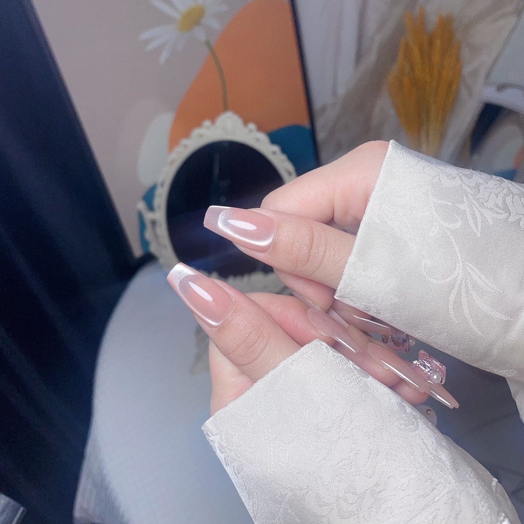 Handmade custom nail art wears nail flashes and high-quality fake nails(29427)
