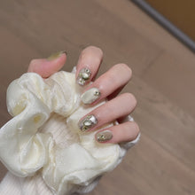 Load image into Gallery viewer, Handmade custom nail art wears nail flashes and high-quality fake nails(29422)