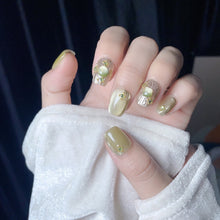 Load image into Gallery viewer, Handmade custom nail art wears nail flashes and high-quality fake nails(29422)