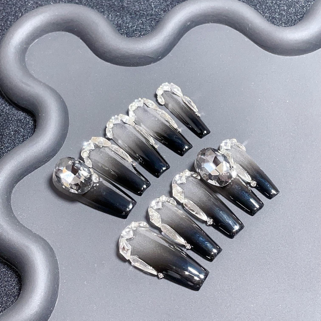 Handmade custom nail art wears nail flashes and high-quality fake nails(29406)