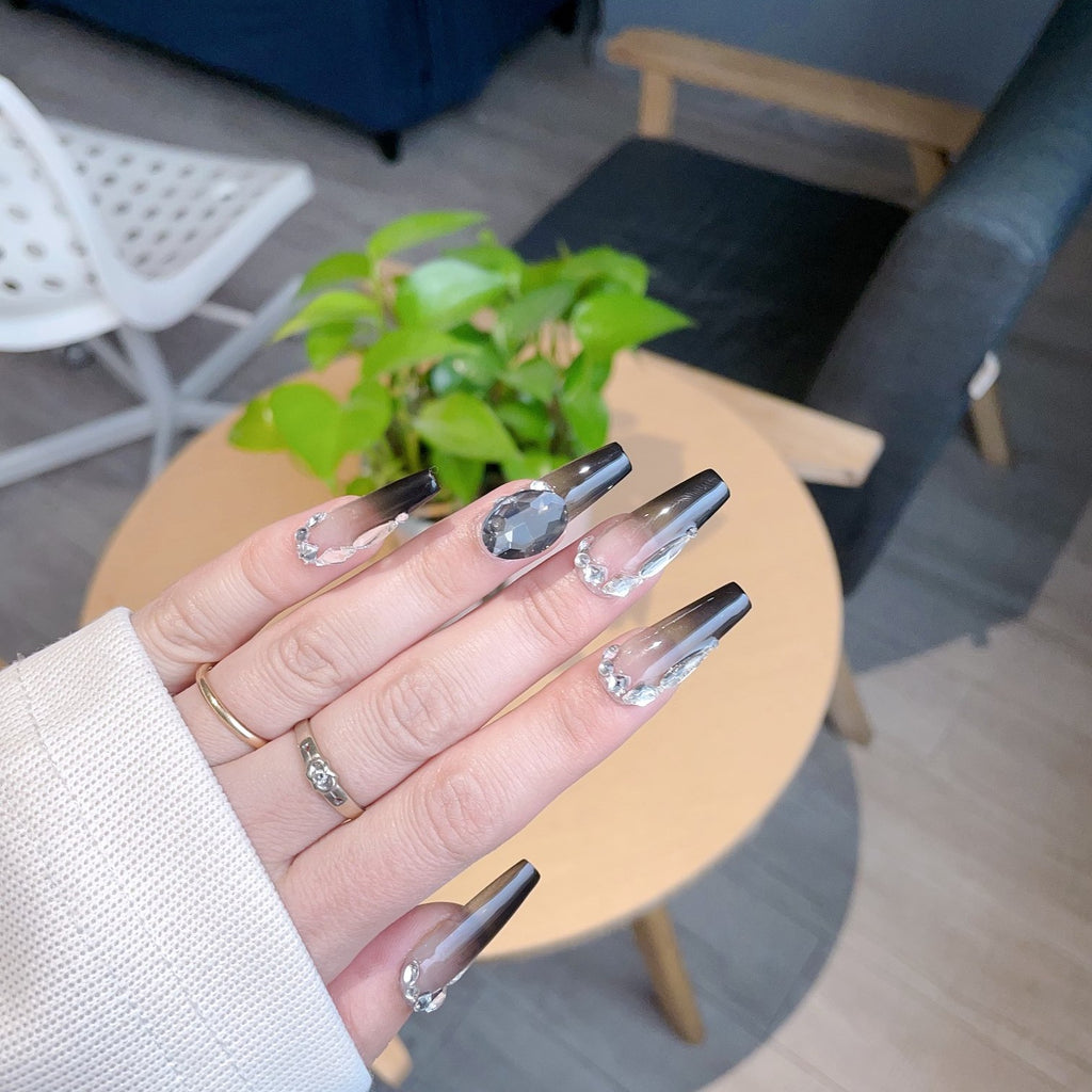 Handmade custom nail art wears nail flashes and high-quality fake nails(29406)