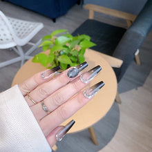 Load image into Gallery viewer, Handmade custom nail art wears nail flashes and high-quality fake nails(29406)