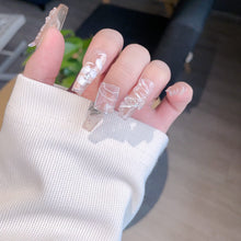 Load image into Gallery viewer, Handmade custom nail art wears nail flashes and high-quality fake nails(3277)