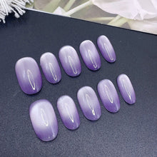 Load image into Gallery viewer, Handmade custom nail art wears nail flashes and high-quality fake nails(16135)