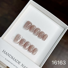 Load image into Gallery viewer, Handmade custom nail art wears nail flashes and high-quality fake nails(16163)