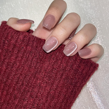 Load image into Gallery viewer, Handmade custom nail art wears nail flashes and high-quality fake nails(16163)