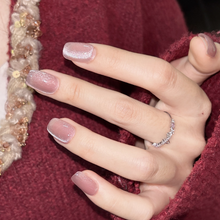 Load image into Gallery viewer, Handmade custom nail art wears nail flashes and high-quality fake nails(16163)