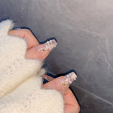 Handmade custom nail art wears nail flashes and high-quality fake nails(29259)