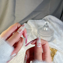 Load image into Gallery viewer, Handmade custom nail art wears nail flashes and high-quality fake nails(29270)