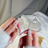 Handmade custom nail art wears nail flashes and high-quality fake nails(29270)
