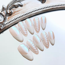 Load image into Gallery viewer, Handmade custom nail art wears nail flashes and high-quality fake nails(AX001)