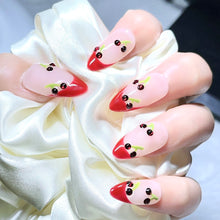 Load image into Gallery viewer, Handmade custom nail art wears nail flashes and high-quality fake nails（AX002）