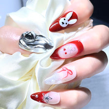 Load image into Gallery viewer, Handmade custom nail art wears nail flashes and high-quality fake nails(AX003)