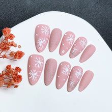 Load image into Gallery viewer, Handmade custom nail art wears nail flashes and high-quality fake nails(AX004)