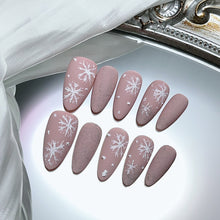 Load image into Gallery viewer, Handmade custom nail art wears nail flashes and high-quality fake nails(AX004)