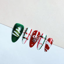 Load image into Gallery viewer, Handmade custom nail art wears nail flashes and high-quality fake nails(AX006)