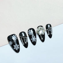 Load image into Gallery viewer, Handmade custom nail art wears nail flashes and high-quality fake nails(AX007)