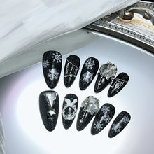 Load image into Gallery viewer, Handmade custom nail art wears nail flashes and high-quality fake nails(AX007)